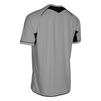 Stanno 429001 Bergamo Referee Shirt k.m. - Grey-Black - XS - thumbnail