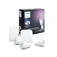 Hue Starter Kit 3x Color GU10 & Dimmer - thumbnail