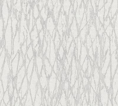 Livingwalls Smart Surfaces - Wit - Metallic - 395632