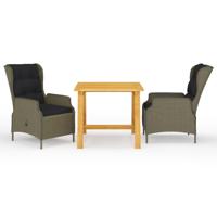 3-delige Tuinset bruin - thumbnail