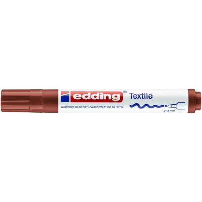 Textielmarker edding 4500 rond 2-3mm bruin
