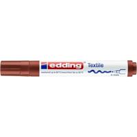 Textielmarker edding 4500 rond 2-3mm bruin - thumbnail