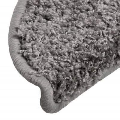 Trapmatten 15 st 56x17x3 cm Grijs Halfrond