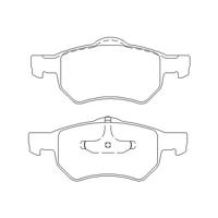 Remblokkenset, schijfrem 2380701 - thumbnail