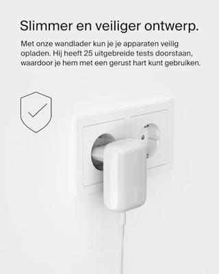 Oplader Belkin WCB0009VFWH Wit - thumbnail
