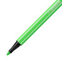 Viltstift stabilo pen 68/033 m neon groen | 10 stuks - thumbnail