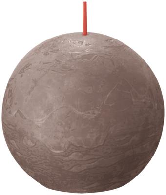 Bolsius Bolkaars 7,6cm Rustic Taupe Bolsius Bolkaars 7,6cm Rustic Taupe