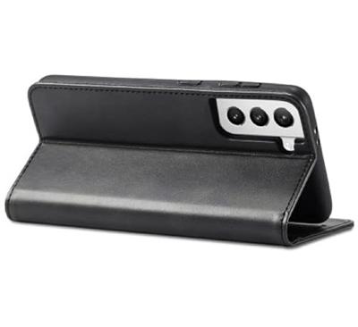 Casecentive Leren Wallet case Luxe Samsung Galaxy S21 zwart