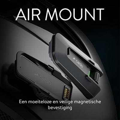 Cardo PACKTALK EDGE Motorfiets Bluetooth-communicatiesysteem Headset-intercom - enkel pakket