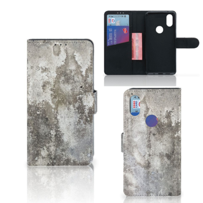 Xiaomi Mi Mix 2s | Bookcase | Beton Print