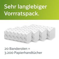 Handdoek satino pt3 comfort 2laags 250x230mm wit - thumbnail