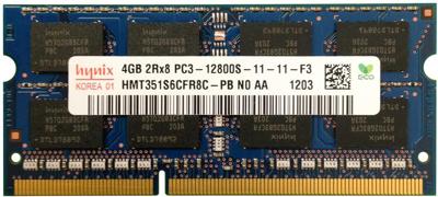 4GB SODIMM RAM SK Hynix hmt351s6cfr8c-pb | PC3-12800s-11-12 geheugen Refurbished