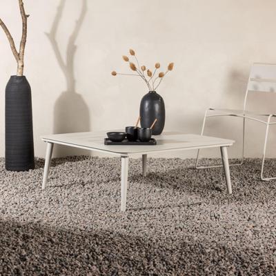 Nohr Vierkante Loungetafel 'Adon' 90 x 90cm, kleur Beige