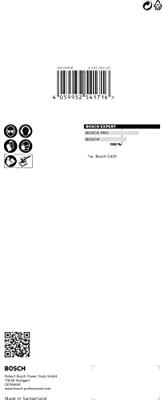 Bosch Accessories EXPERT C470 2608900833 Oscillerend schuurpapier Geperforeerd Korrelgrootte (num) 40 (l x b) 230 mm x 93 mm 10 stuk(s) - thumbnail