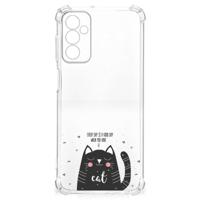Samsung Galaxy M13 4G | M23 Stevig | Bumper Hoesje | Cat Good Day - thumbnail