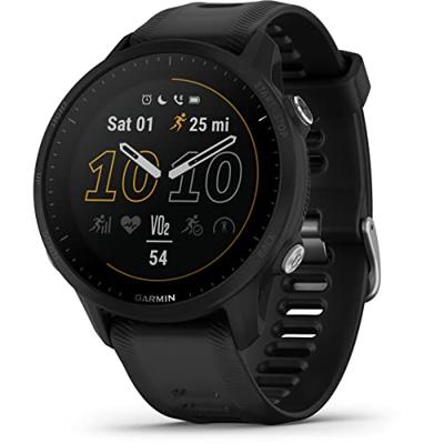 Garmin Forerunner 955 3,3 cm (1.3") MIP 46.5 mm Digitaal 260 x 260 Pixels Touchscreen Zwart Wifi GPS Garmin Forerunner 955 3,3 cm (1.3") MIP 46.5 mm Digitaal 260 x 260 Pixels Touchscreen Zwart Wifi GPS
