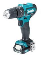 Makita HP333DSAW klopboor-/schroefmachine (wit) | 12V max 1x Akku 2.0Ah Li-ion - HP333DSAW - thumbnail