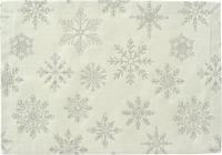 Sander Sander placemat Cristallo Luce 35x50 Fb. 21 - Ecru/Silver - thumbnail