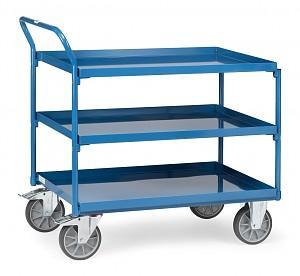 Fetra Hauptartikel 4930 Tafelwagen Staal Poedercoating Laadvermogen (max.): 400 kg Stralend blauw (RAL 5007) Fetra Hauptartikel 4930 Tafelwagen Staal Poedercoating Laadvermogen (max.): 400 kg Stralend blauw (RAL 5007)