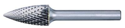 PFERD TOOLS 21122716 Freesstift Spitsboog Lengte 65 mm Afmeting, Ø 12 mm Werklengte 25 mm Schachtdiameter 6 mm PFERD TOOLS 21122716 Freesstift Spitsboog Lengte 65 mm Afmeting, Ø 12 mm Werklengte 25 mm Schachtdiameter 6 mm