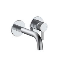 Wastafelmengkraan Sanilux Ember Inbouw Rond Met Geribbeld Knop Chroom Sanilux - thumbnail