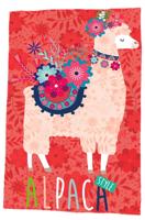 Kids Licensing fleecedeken Alpaca junior 150 x 100 cm polyester - thumbnail