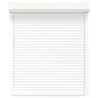 Rolluik 110x130 cm aluminium wit - thumbnail