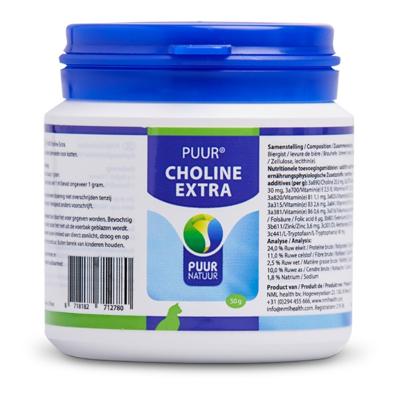 Puur Choline Extra supplement voor de kat 50 g