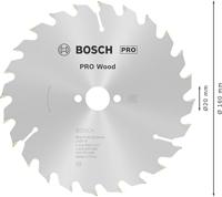 Bosch Accessoires Cirkelzaagblad Optiline Wood 160 x 20/16 x 2,6 mm, 24 1st - 2608640596 - thumbnail