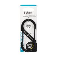 NITE Ize NI-SB4-03-01 Karabijn S-Biner Gr. 4 89 mm x 38 mm 1 stuk(s) - thumbnail