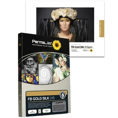 PermaJet PJ22713 FB Gold Silk 315gsm A4 25 vel