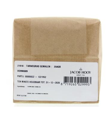 Jacob Hooy Tarwegras gemalen 250 Gram