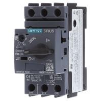 Siemens 3RV2011-0AA10 Vermogensschakelaar 1 stuk(s) Instelbereik (stroomsterkte): 0.11 - 0.16 A Schakelspanning (max.): 690 V/AC (b x h x d) 45 x 97 x 97 mm - thumbnail