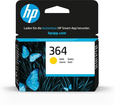 HP 364 originele gele inktcartridge voor HP DeskJet 3070A en HP Photosmart 5525/6525 (CB320EE)