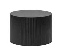 WOOOD Ronde Bijzettafel 'Sanne' ø60cm, kleur zwart - thumbnail
