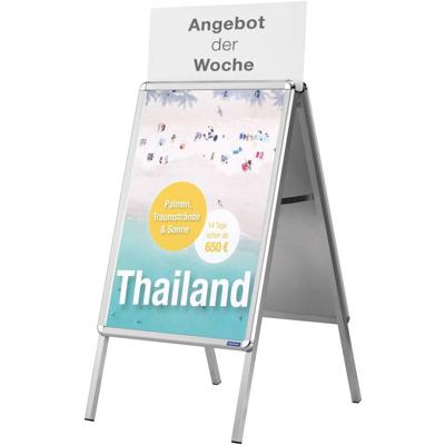 magnetoplan Kundernstopper Posterhouder 1 x DIN A1 639 mm x 886 mm x 25 mm 1 stuk(s)