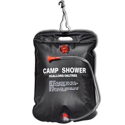 VidaXL Campingdouches 2 st solar 20 l
