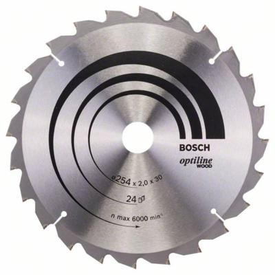 Bosch Professional Cirkelzaagblad PRO Wood | Ø 254 x 2,0 x 30mm 24T - 2608640434