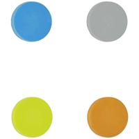 Maul Magneet (Ø x h) 32.6 mm x 9.8 mm Diverse kleuren 4 stuk(s) 6161299 - thumbnail