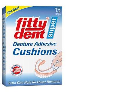 Fittydent Kleefstrips voor onderprothesen 15 Stuks Fittydent Kleefstrips voor onderprothesen 15 Stuks