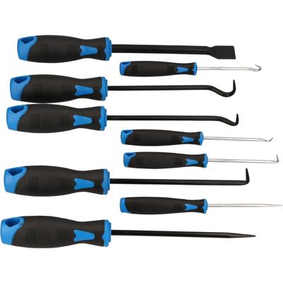 Brilliant Tools BT542010 Set schraperhaken, 9-delig