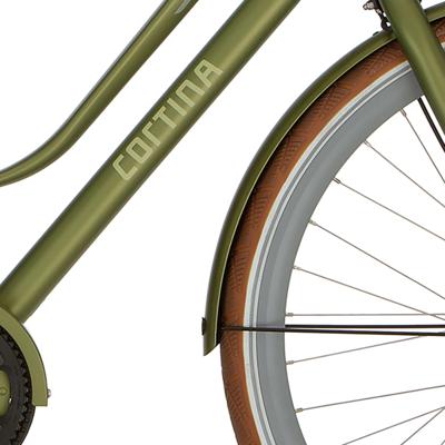 Cortina spatbord voor 28 mozzo nutmeg green matt