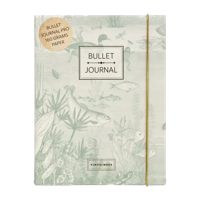 Pimpelmees Bullet Journal PRO Mono Vintage Green - thumbnail
