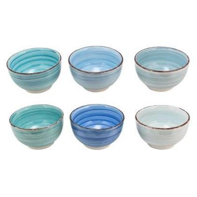 Cookinglife Soepkommen / kommen Delice Blauw ø 14 cm - 6 stuks