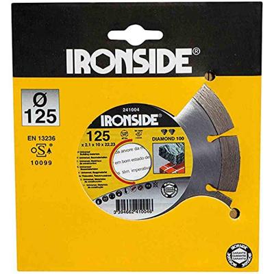 IRONSIDE 241004 Diamanten doorslijpschijf Diameter 125 mm 1 stuk(s) IRONSIDE 241004 Diamanten doorslijpschijf Diameter 125 mm 1 stuk(s)
