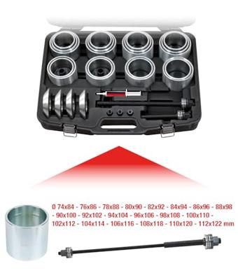 KS Tools 700.1810 Druk- en trekhulzen-set 46-delig