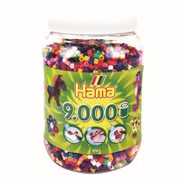 Hama Strijkkralen in Pot 9000 Stuks - thumbnail