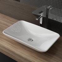 Mueller Var opzet wastafel 58x36x11cm wit - thumbnail