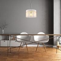 Globo Gouden hanglampGorley met glas Ø 40cm - 15698HM - thumbnail