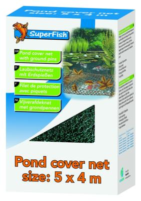 Superfish vijverafdeknet 3 x 2 m+10 pinnen
